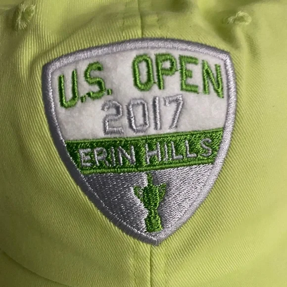 NEW Kate Lord Ladies Golf Hat 2017 US Open Erin Hills Mint green Adj Cap USGA - Picture 7 of 10